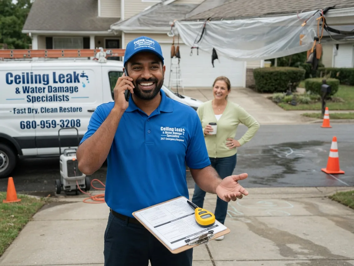 Ceiling Leak Cleanup Fitchburg, WI FAQs